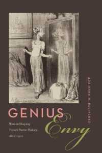 Genius Envy : Women Shaping French Poetic History, 1801-1900