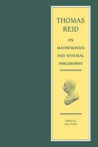 Thomas Reid on Mathematics and Natural Philosophy (Edinburgh Edition of Thomas Reid)