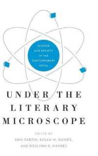 Under the Literary Microscope : Science and Society in the Contemporary Novel (Anthroposcene)