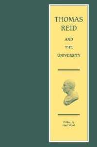 Thomas Reid and the University (Edinburgh Edition of Thomas Reid)