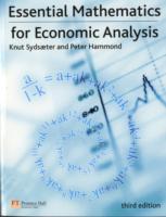 Essential Mathematics for Economic Analysis （3TH）