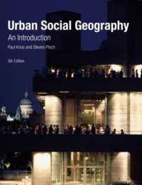 Urban Social Geography: An Introduction （6TH）