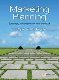 Marketing Planning : Strategy， Environment and Context