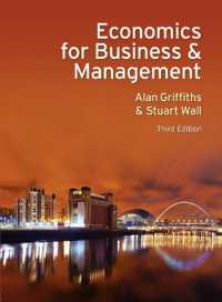 Economics for Business and Management （3RD）