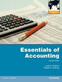 Essentials of Accounting with MyAccountingLab （International ed of 11th revised）