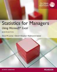 Statistics for Managers using MS Excel, Global Edition （7TH）