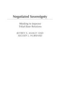 Negotiated Sovereignty : Working to Improve Tribal-State Relations