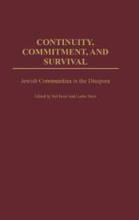 Continuity, Commitment, and Survival : Jewish Communities in the Diaspora