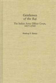 Gentlemen of the Raj : The Indian Army Officer Corps, 1817-1949
