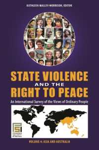State Violence and the Right to Peace [4 volumes] : An International Survey of the Views of Ordinary People (Praeger Security International)