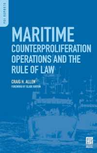 Maritime Counterproliferation Operations and the Rule of Law (Praeger Security International)