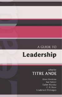 ISG 43 a Guide to Leadership (International Study Guides)
