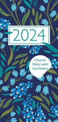 Church Pocket Book and Diary 2024 Navy Floral with Lectionary -- Diary or journal