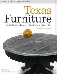 Texas Furniture, Volume One : The Cabinetmakers and Their Work, 1840-1880, Revised Edition (Focus on American History Series)