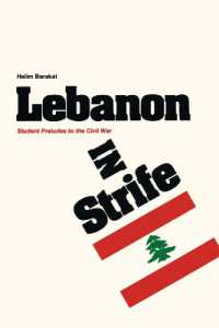 Lebanon in Strife : Student Preludes to the Civil War (Cmes Modern Middle East Series)