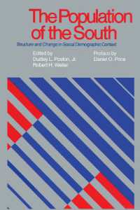The Population of the South : Structure and Change in Social Demographic Context