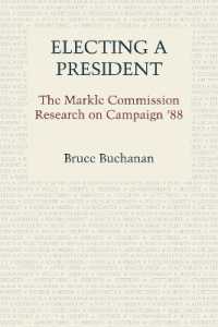 Electing a President : The Markle Commission Research on Campaign '88