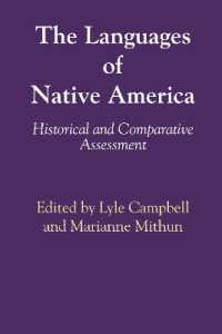 The Languages of Native America : Historical and Comparative Assessment