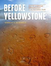 Before Yellowstone : Native American Archaeology in the National Park (Before Yellowstone)