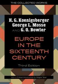 Europe in the Sixteenth Century (The Collected Works of George L. Mosse) （3RD）