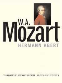 アーベルトのモーツァルト伝（英訳）<br>W.A. Mozart
