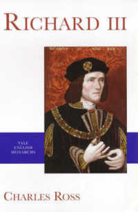 リチャード３世伝<br>Richard III (The English Monarchs Series)
