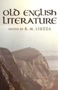 古英語文学批評論文集<br>Old English Literature : Critical Essays