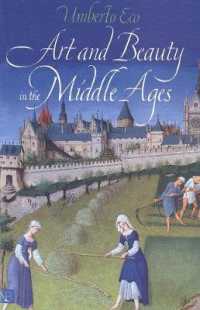 エーコ著／中世の芸術と美（英訳）<br>Art and Beauty in the Middle Ages
