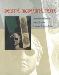 Identité, Modernité, Texte (Yale Language Series)
