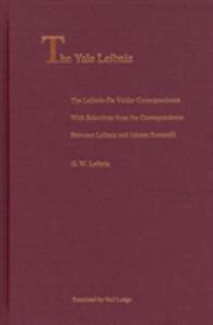 The Leibniz-De Volder Correspondence : With Selections from the Correspondence between Leibniz and Johann Bernoulli (The Yale Leibniz Series)