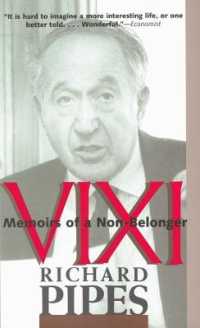 Vixi : Memoirs of a Non-Belonger
