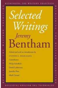 ベンサム選集<br>Selected Writings (Rethinking the Western Tradition)