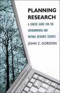 Planning Research : A Concise Guide for the Environmental and Natural Resource Sciences
