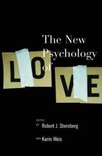 『愛の心理学』（原書）<br>The New Psychology of Love （Reprint）