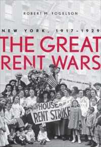 The Great Rent Wars : New York, 1917-1929