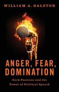 Anger, Fear, Domination : Dark Passions and the Power of Political Speech
