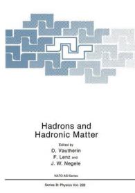 Hadrons and Hadronic Matter (NATO a S I Series Series B, Physics)