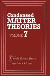 Condensed Matter Theories (Condensed Matter Theory)