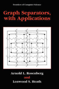 Graph Separators, with Applications (Frontiers of Computer Science)
