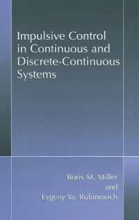 Impulsive Control in Continuous and Discrete-continuous Systems