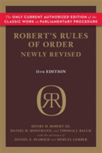 Robert's Rules of Order （11 Revised）
