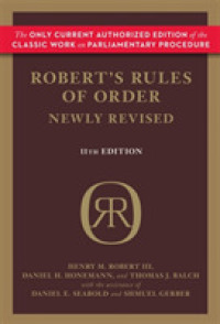 Robert's Rules of Order （11 REV ENL）