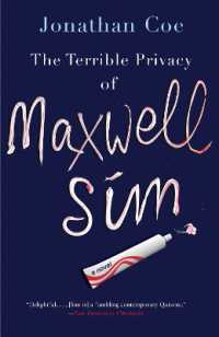 The Terrible Privacy of Maxwell Sim (Vintage Contemporaries")