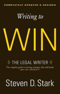 Writing to Win : The Legal Writer