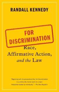 For Discrimination : Race, Affirmative Action, and the Law