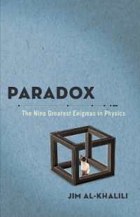 ジム・アル・カリ－リ『物理パラドックスを解く』（原書）<br>Paradox : The Nine Greatest Enigmas in Physics