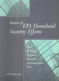 Review of EPA Homeland Security Efforts : Safe Buildings Program Research Implementation Plan