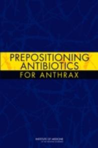 Prepositioning Antibiotics for Anthrax