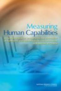 Measuring Human Capabilities : An Agenda for Basic Research on the Assessment of Individual and Group Performance Potential for Military Accession