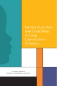 Mental Disorders and Disabilities among Low-Income Children